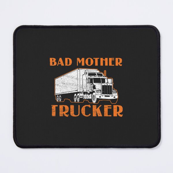 Item preview, Bad Mother Trucker funny truck driver mom designs t-shirts designed and sold by Jonny021.
