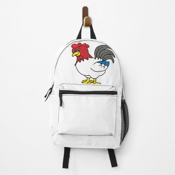 Item preview, Hen cartoon character T-shirt design | Funny Cook Cartoon Sticker designed and sold by Billium Halder.