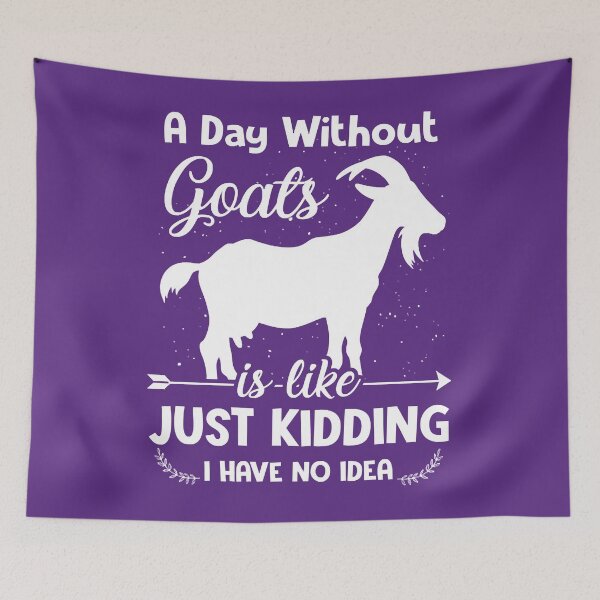 Item preview, A Day Without Goats designed and sold by IamuniSimnahi.