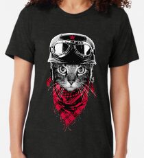 Adventurer Cat Tri-blend T-Shirt