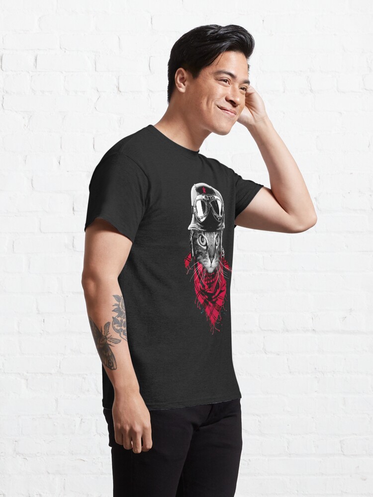 Alternate view of Adventurer Cat Classic T-Shirt