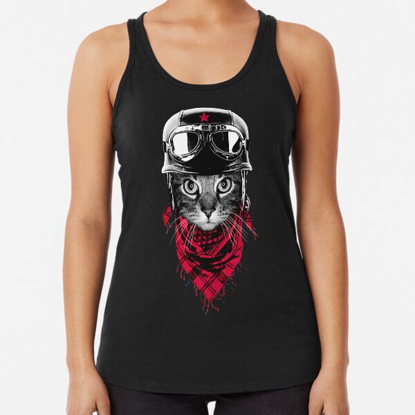 Adventurer Cat Racerback Tank Top