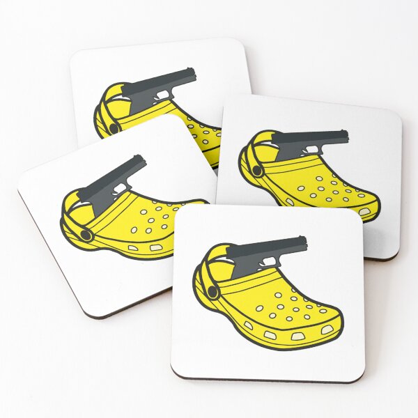 Item preview, Yellow Glock in a Croc   designed and sold by ArtOfBabak.