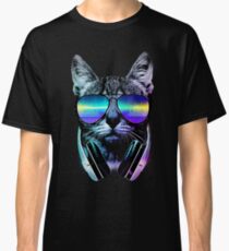 Music Lover Cat Classic T-Shirt