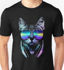 Music Lover Cat Unisex T-Shirt