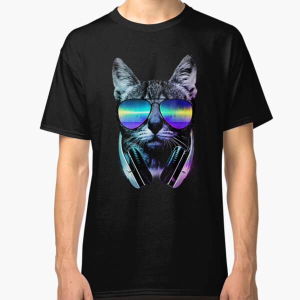Music Lover Cat Classic T-Shirt