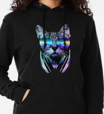 Music Lover Cat Lightweight Hoodie