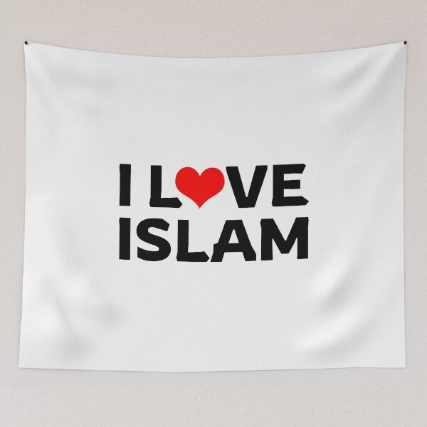 Item preview, i love islam - islamic art quotes designed and sold by EfenDesign.