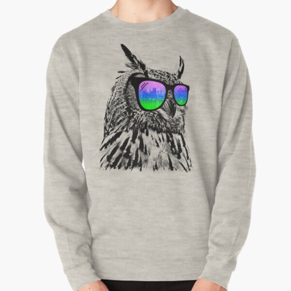 Cool Owl Pullover Sweatshirt