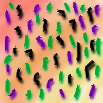 Artwork thumbnail, crazy lines pattern by Meo Design
