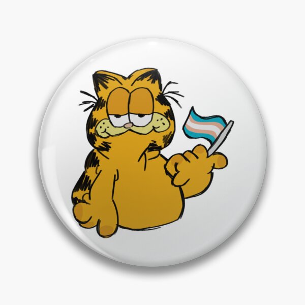 Item preview, garfield trans rights Premium  designed and sold by Mauxluvk.