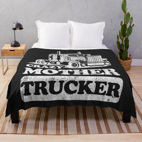 Item preview, Crazy Mother Trucker Funny T-shirts for women designed and sold by Jonny021.