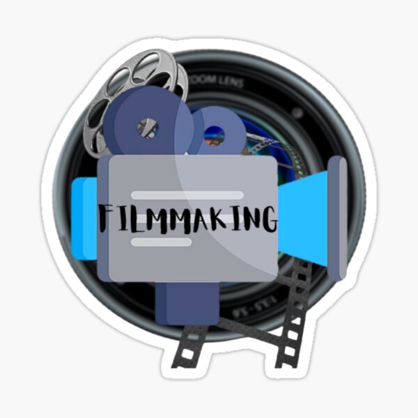 "filmmaking" Sticker for Sale by manuchege Redbubble
