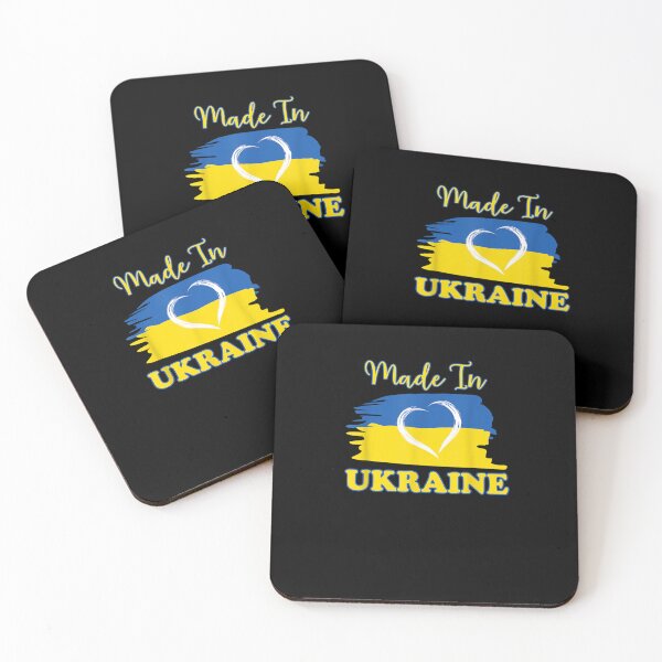 Item preview, Made In Ukraine Ukrainian Flag Heart designed and sold by Tickeeeen.