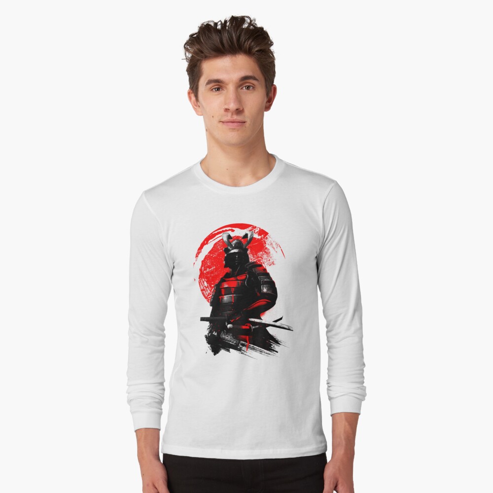 samurai warrior t shirt