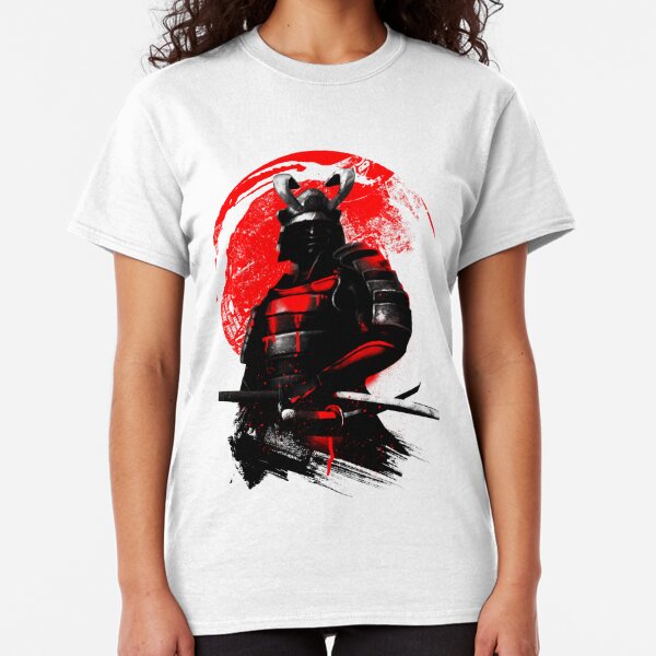 samurai warrior t shirt