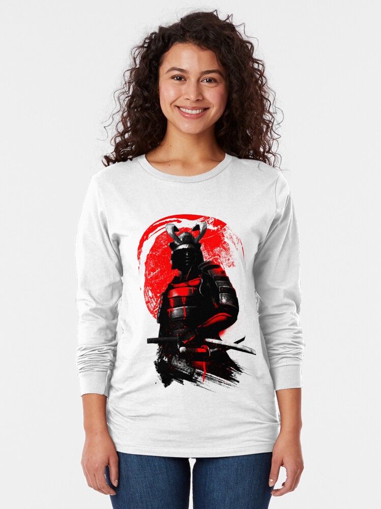 samurai warrior t shirt