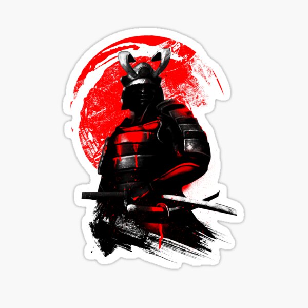 Samurai Warrior Sticker