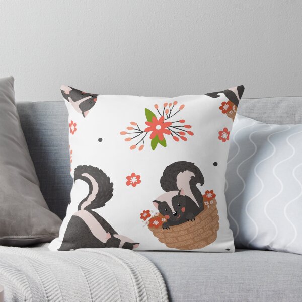 Item preview, Cute Baby Skunk On A Basket designed and sold by CraftedByV.
