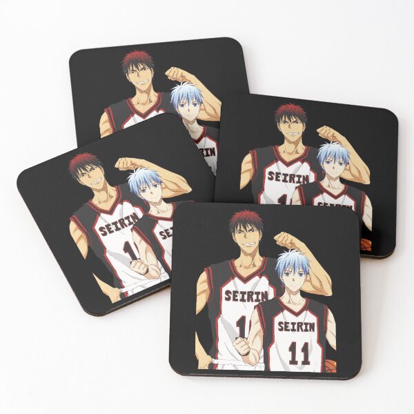 Item preview, Taiga Kagami And Tetsuya Kuroko Sticker Sticker designed and sold by stewaales6.