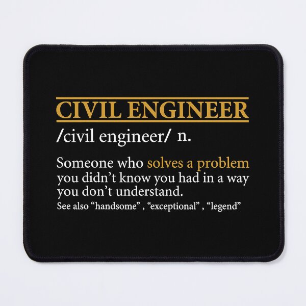 Item preview, Civil Engineer Definition - Funny Engineer designed and sold by SanaiColton.