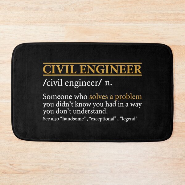 Item preview, Civil Engineer Definition - Funny Engineer designed and sold by SanaiColton.