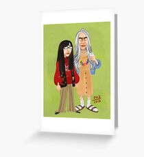 Candace and Toni Greeting Card