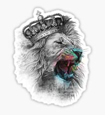 King Lion Sticker