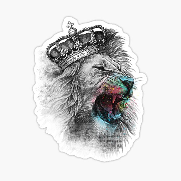 Lion Stickers | Redbubble