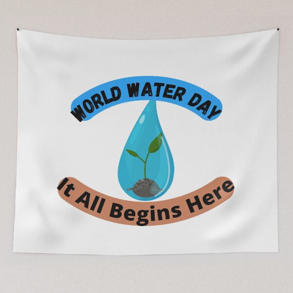 Item preview, World Water Day | World Water Day Conservation designed and sold by SolSel ⭐⭐⭐⭐⭐.