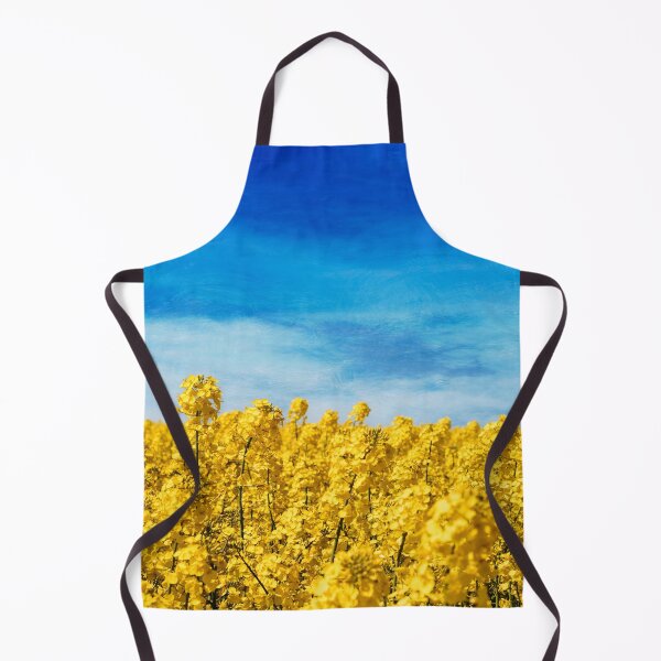 Item preview, Yellow and Blue - Canola Field in Bloom designed and sold by Dyrk Wyst Redbubble Shop.