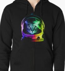 Astronaut Katze Kapuzenjacke