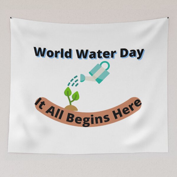 Item preview, World Water Day | World Water Day Conservation designed and sold by SolSel ⭐⭐⭐⭐⭐.