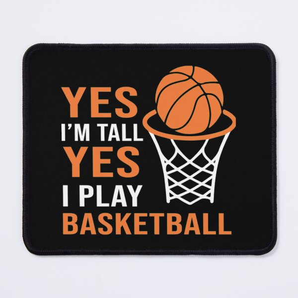 Item preview, Yes I'm Tall Yes I Play Basketball Essential T-Shirt designed and sold by callujohn7.