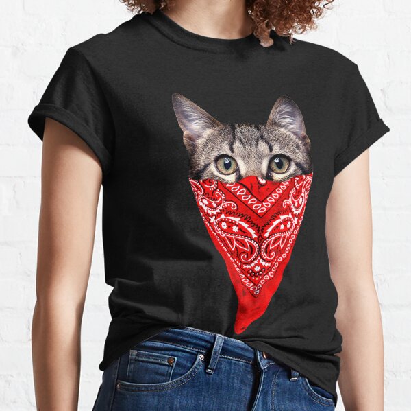 Gangster Cat Classic T-Shirt