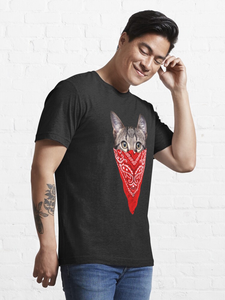 "Gangster Cat" Tshirt for Sale by clingcling Redbubble cat t