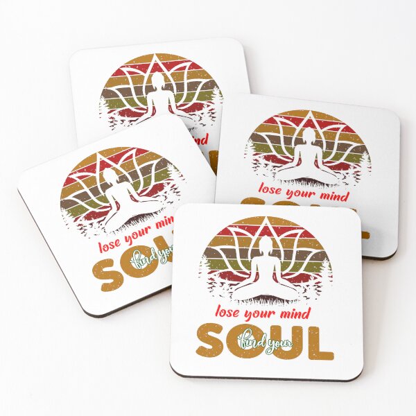Item preview, T-shirt for boys and girls who loves yoga and meditation with printed with lose your mind find your soul designed and sold by LTMARKETING.