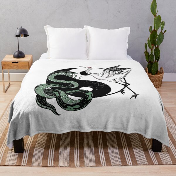 Item preview, Yin Yang Snakes Cranes designed and sold by DerSenat.