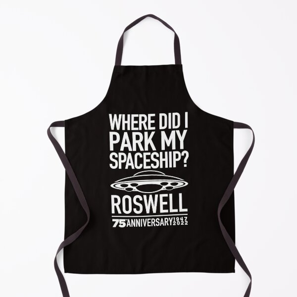 Item preview, Roswell Aliens 75th Anniversary Spaceship White designed and sold by DeadlyThreads.