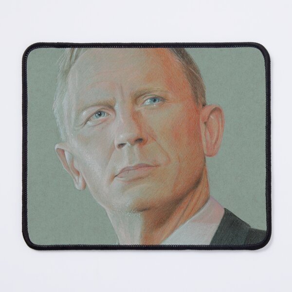 Item preview, Daniel Craig Coloured encil Portrait designed and sold by SandraWarmerdam.