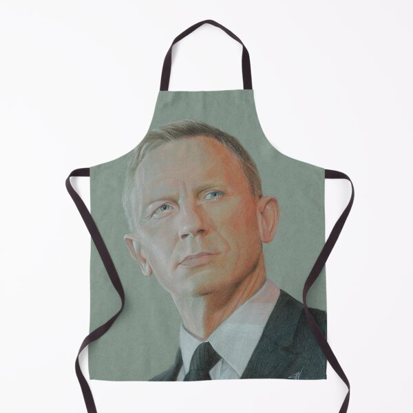 Item preview, Daniel Craig Coloured encil Portrait designed and sold by SandraWarmerdam.