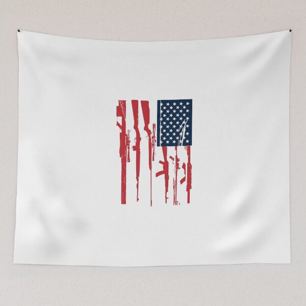 Item preview, American Rifle Flag USA designed and sold by 9un5.