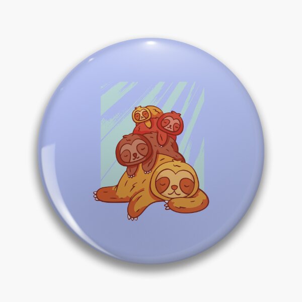 Item preview, Sloth family, sloths designed and sold by DerSenat.