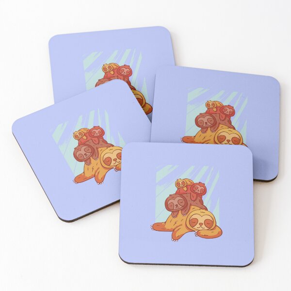 Item preview, Sloth family, sloths designed and sold by DerSenat.