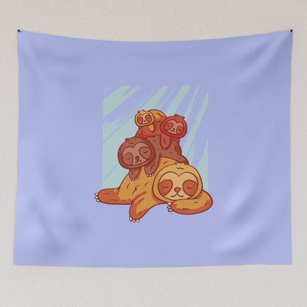 Item preview, Sloth family, sloths designed and sold by DerSenat.