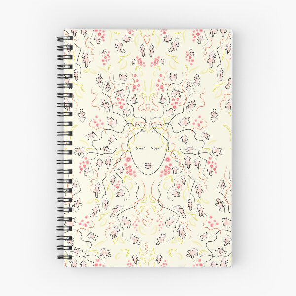 Item preview,   Cara lineal de una niña en flores. designed and sold by UVI-CA.