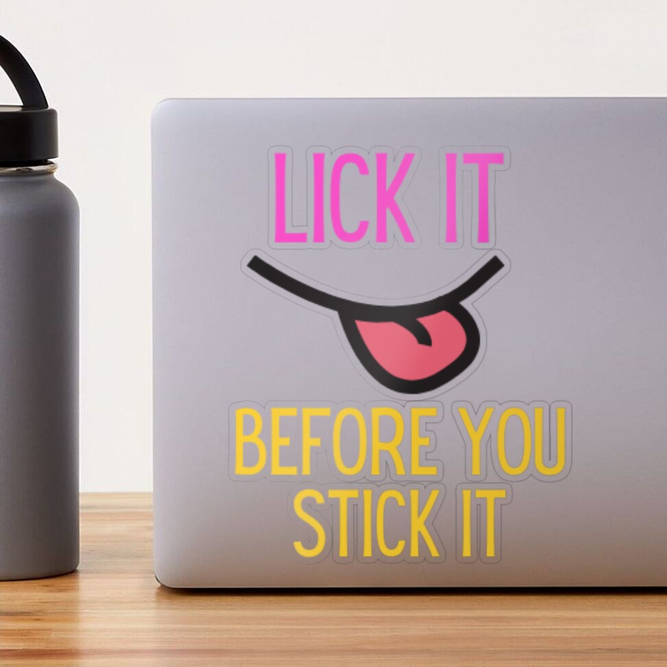 Lick It Stick It Suck It Naughty Funny Couples - Personalized Photo Co –  Macorner