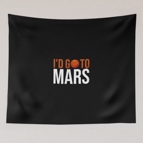 Item preview, Space Planet I'd Go To Mars  designed and sold by aprilsav.