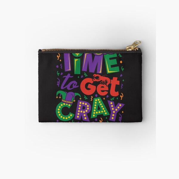 Item preview, Time to Get Cray - Mardi Gras Sticker designed and sold by lanensd.