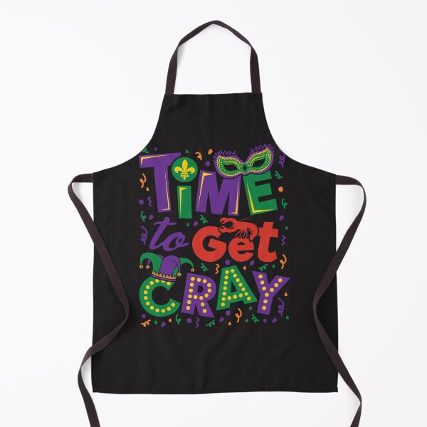 Item preview, Time to Get Cray - Mardi Gras Sticker designed and sold by lanensd.